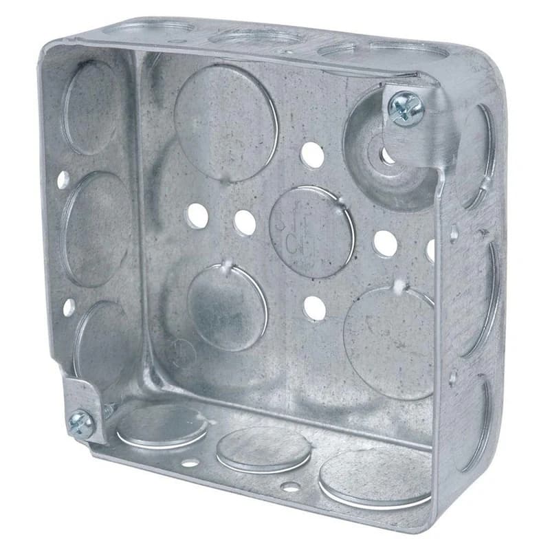 Caja de paso cuadrada 4"x4"